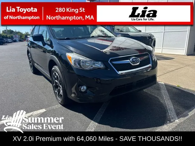 Black 2015 Subaru XV Crosstrek 2.0i Premium for sale in Northampton, MA