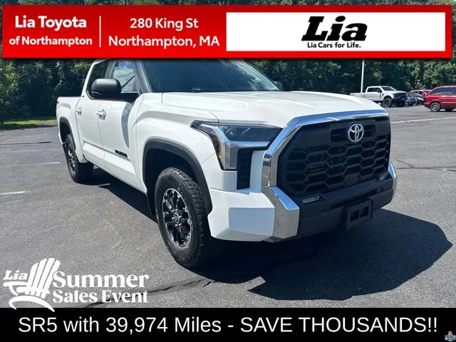 White 2024 Toyota Tundra SR5 for sale in Northampton, MA