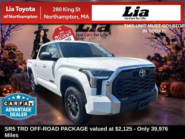 White 2024 Toyota Tundra SR5 for sale in Northampton, MA