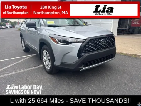 Silver 2024 Toyota Corolla Cross L for sale in Northampton, MA