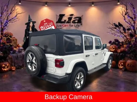 Another view of 2018 Jeep Wrangler Unlimited Sahara for sale in Northampton, MA at Lia Toyota of Northampton
