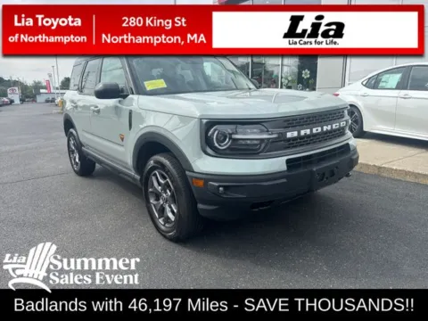 Gray 2022 Ford Bronco Sport Badlands for sale in Northampton, MA