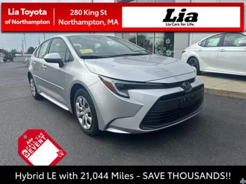 Silver 2026 Toyota Corolla Hybrid LE for sale in Northampton, MA
