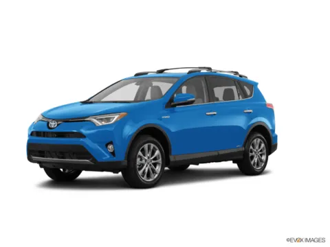 Blue 2018 Toyota RAV4 Hybrid Limited for sale in Northampton, MA