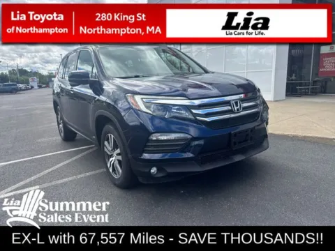 Blue 2018 Honda Pilot EX-L for sale in Northampton, MA