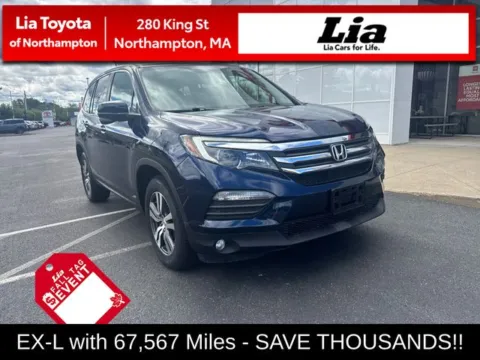 Blue 2018 Honda Pilot EX-L for sale in Northampton, MA