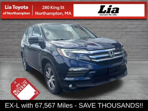 Blue 2018 Honda Pilot EX-L for sale in Northampton, MA