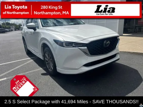 White 2025 Mazda CX-5 2.5 S Select Package for sale in Northampton, MA