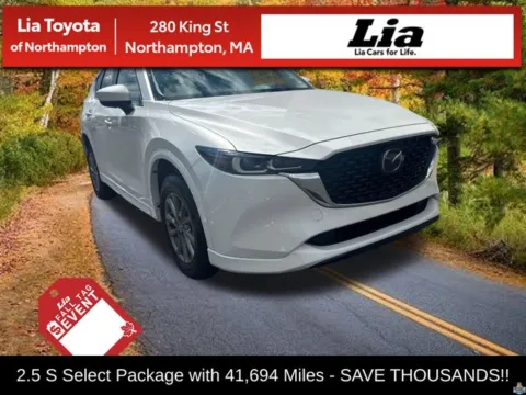 White 2025 Mazda CX-5 2.5 S Select Package for sale in Northampton, MA