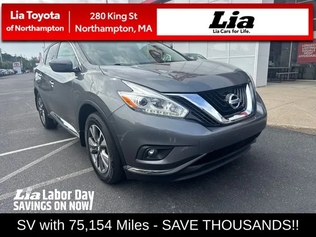 Gray 2017 Nissan Murano SV for sale in Northampton, MA