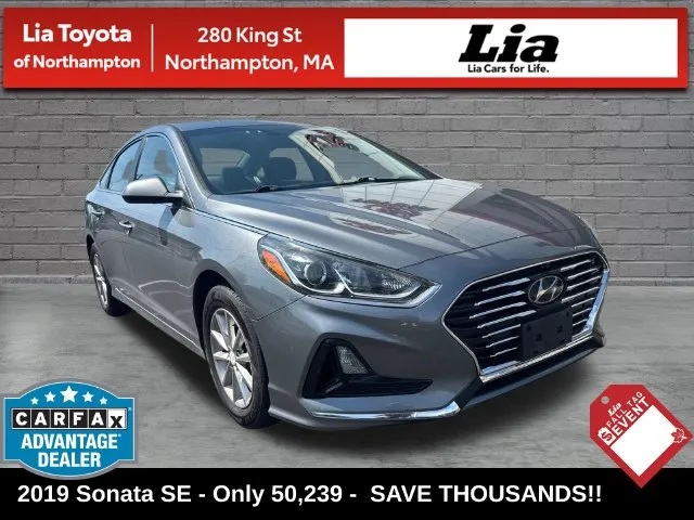 Gray 2019 Hyundai Sonata SE for sale in Northampton, MA