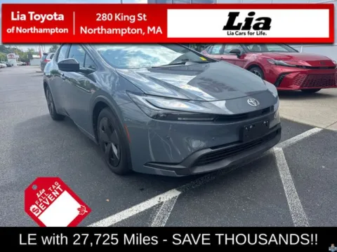 Gray 2025 Toyota Prius LE for sale in Northampton, MA