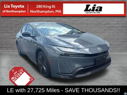 Gray 2025 Toyota Prius LE for sale in Northampton, MA