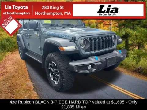 Gray 2024 Jeep Wrangler Rubicon 4xe for sale in Northampton, MA