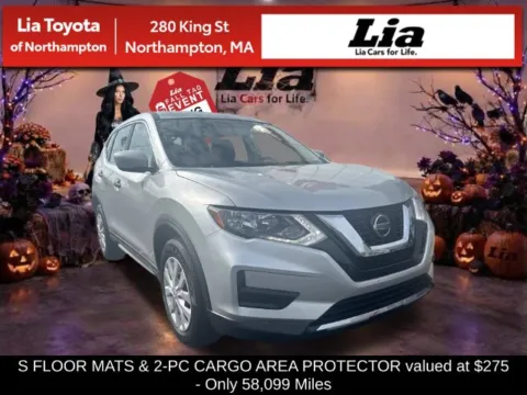 Silver 2018 Nissan Rogue S for sale in Northampton, MA