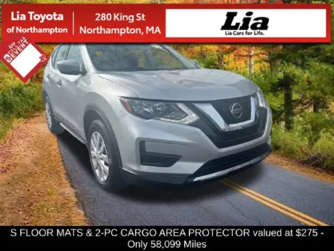 Silver 2018 Nissan Rogue S for sale in Northampton, MA