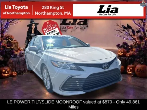 White 2024 Toyota Camry LE for sale in Northampton, MA