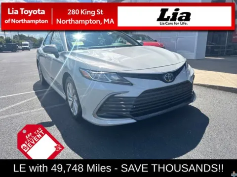 White 2024 Toyota Camry LE for sale in Northampton, MA