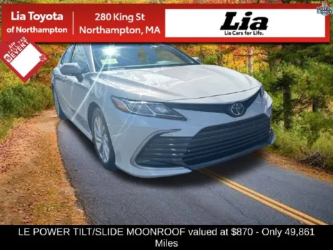 White 2024 Toyota Camry LE for sale in Northampton, MA