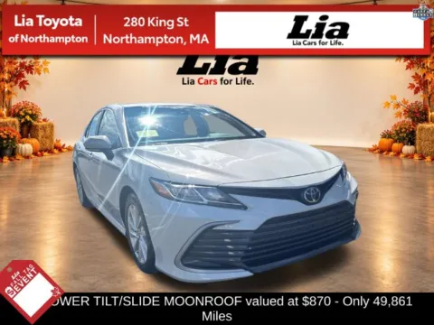 White 2024 Toyota Camry LE for sale in Northampton, MA