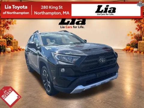 Black 2019 Toyota RAV4 Adventure for sale in Northampton, MA