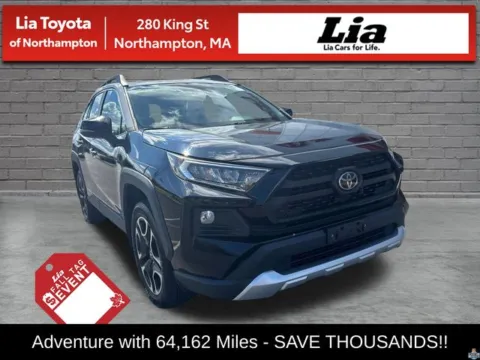Black 2019 Toyota RAV4 Adventure for sale in Northampton, MA