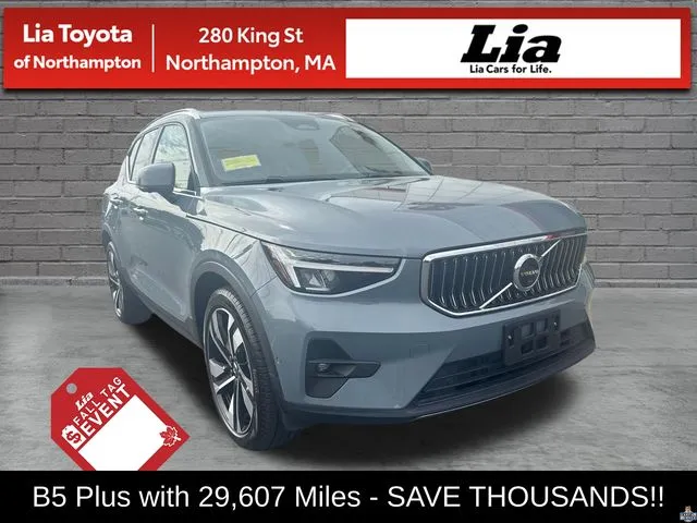 Gray 2023 Volvo XC40 B5 Plus Bright Theme for sale in Northampton, MA