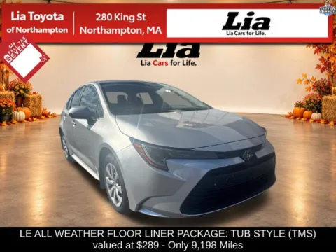 Silver 2024 Toyota Corolla LE for sale in Northampton, MA