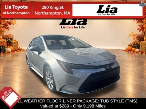 Silver 2024 Toyota Corolla LE for sale in Northampton, MA