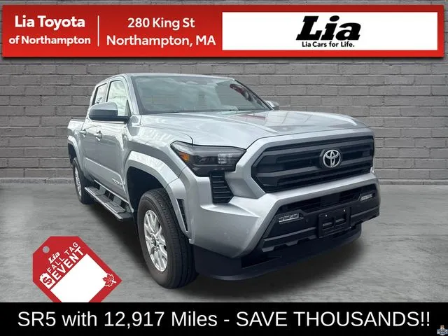 Silver 2024 Toyota Tacoma SR5 for sale in Northampton, MA