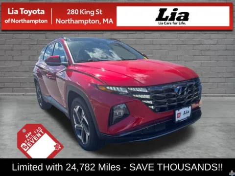 Red 2023 Hyundai Tucson Limited for sale in Northampton, MA