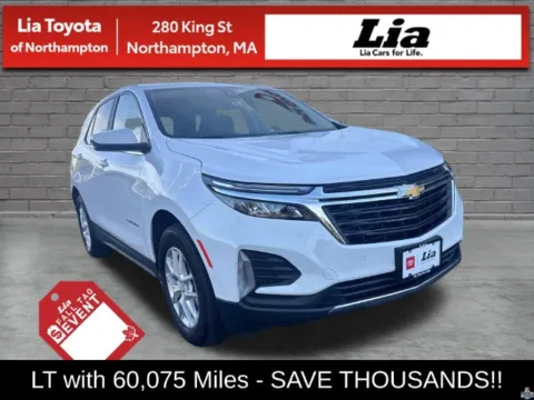 White 2024 Chevrolet Equinox LT for sale in Northampton, MA