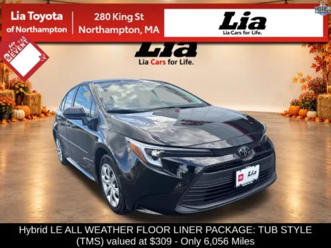 Black 2026 Toyota Corolla Hybrid LE for sale in Northampton, MA