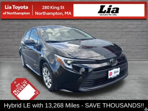 Black 2026 Toyota Corolla Hybrid LE for sale in Northampton, MA