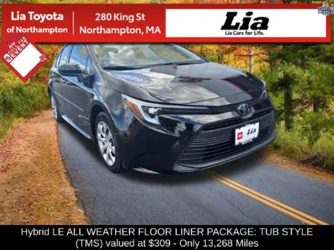 Black 2026 Toyota Corolla Hybrid LE for sale in Northampton, MA
