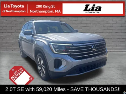Silver 2025 Volkswagen Atlas 2.0T SE w/Technology for sale in Northampton, MA