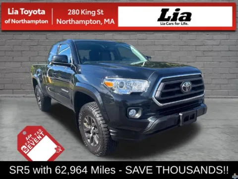 Black 2020 Toyota Tacoma SR5 for sale in Northampton, MA