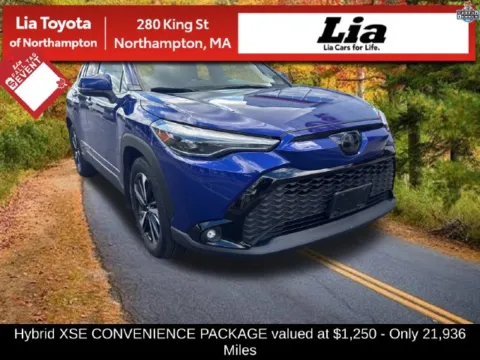 Blue 2024 Toyota Corolla Cross Hybrid XSE for sale in Northampton, MA