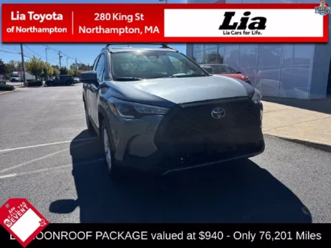 Gray 2023 Toyota Corolla Cross LE for sale in Northampton, MA