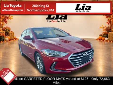 Red 2017 Hyundai Elantra Value Edition for sale in Northampton, MA