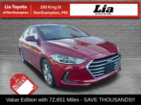 Red 2017 Hyundai Elantra Value Edition for sale in Northampton, MA