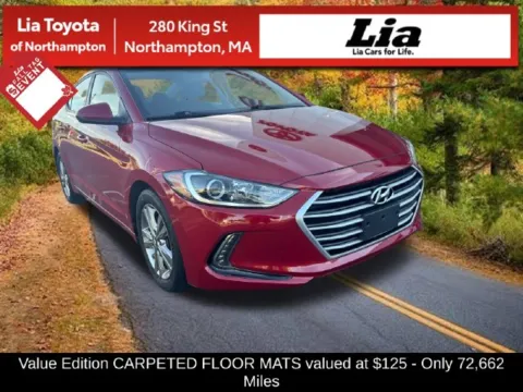 Red 2017 Hyundai Elantra Value Edition for sale in Northampton, MA