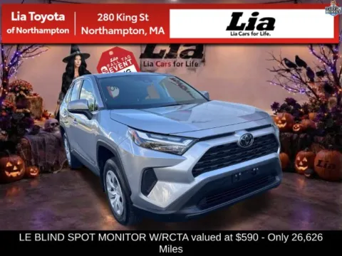 Silver 2024 Toyota RAV4 LE for sale in Northampton, MA