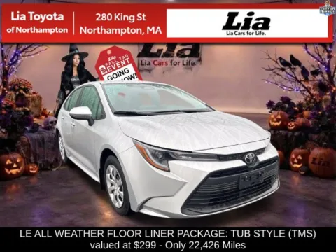 Silver 2025 Toyota Corolla LE for sale in Northampton, MA