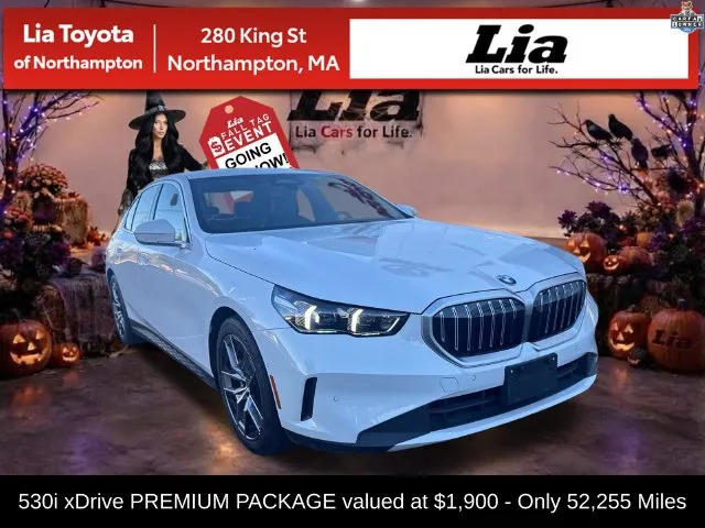 White 2026 BMW 5 Series 530i xDrive for sale in Northampton, MA