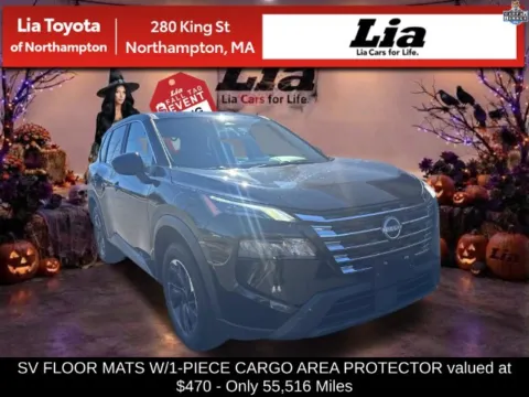 Black 2025 Nissan Rogue SV for sale in Northampton, MA