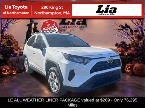 White 2020 Toyota RAV4 LE for sale in Northampton, MA
