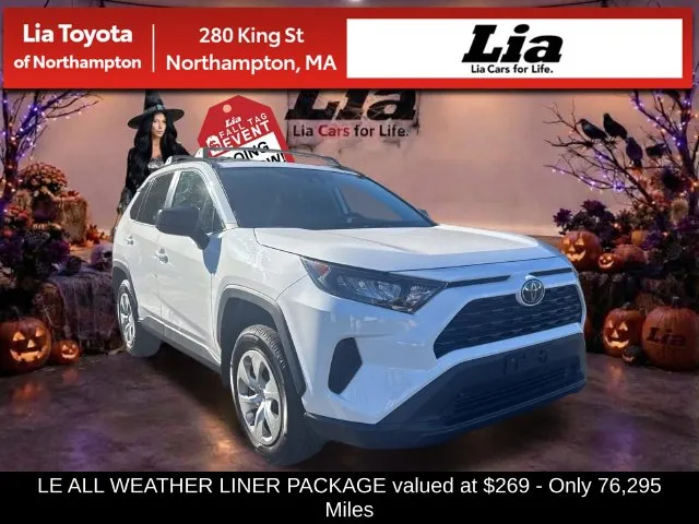 White 2020 Toyota RAV4 LE for sale in Northampton, MA