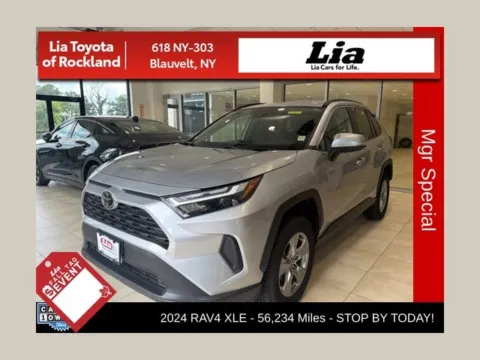 Silver 2024 Toyota RAV4 XLE for sale in Blauvelt, NY