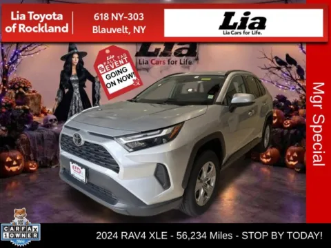 Silver 2024 Toyota RAV4 XLE for sale in Blauvelt, NY